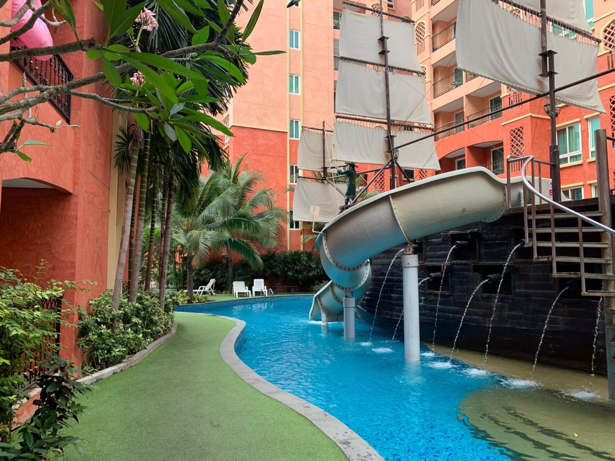 Seven Seas Condo Resort Jomtien Beach Dış mekan fotoğraf